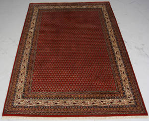 Persisk håndknyttet tæppe. Mir