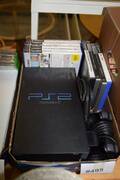Playstation 2, 1 st handkontroll och ca 9 st spel