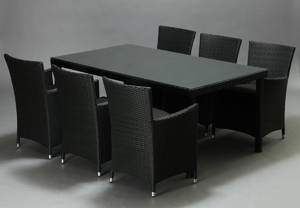 Havemøbelsæt - Bord  6 armstole