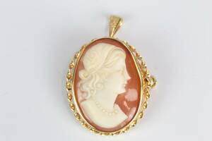 CAMÉBROSCHHÄNGE, guld, 18 k, 8,5 g