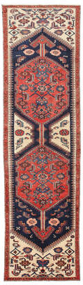 Handknuten persisk gallerimatta, Zanjan 285 x 77 cm