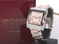 Les Cubeurs Geneve. Swiss Made dameur med rubin. Incl garantibevis samt æske.