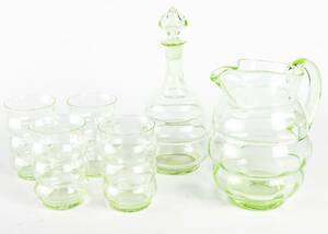 GLASSERVISDELAR, 6 st, 1900 - talets första hälft