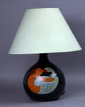 Henry Heerup for Holmegaard. Bordlampe