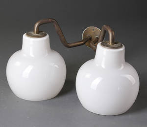 Vilhelm Lauritzen 1894-1984. Væglampet.