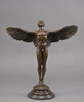 Bronzefigur forestillende Ikaros