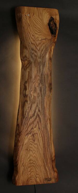 Daglar Wood, væglampe i egeplanke