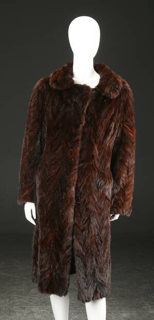 Frakke af mink, str. ca. 38-40