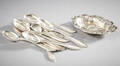 Teskedar i silver