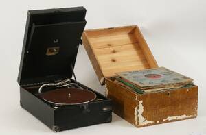 Resegrammofon, His Masters Voice, 1900-talets första hälft