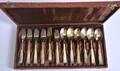 DESSERTBESTICK, 12 delar, silver, Rosenholm, GAB, 1944.