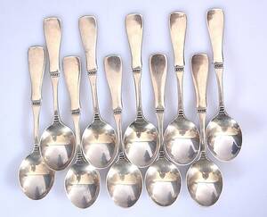 KAFFESKEDAR, 10 st, silver, MGAB, 1975.