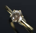 Brillantring ca 0.96 ct 