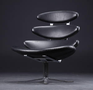 Poul M. Volther 1923 - 2001. Corona hvilestol, Model EJ 5