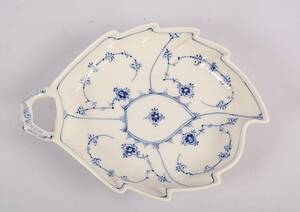 FAT, porslin, Musselmalet, Royal Copenhagen.