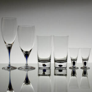 GLAS 6 st, Intermezzo, Erika Lagerbielke, Orrefors