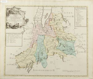 Charta öfwer Jönköpings höfdingedöme