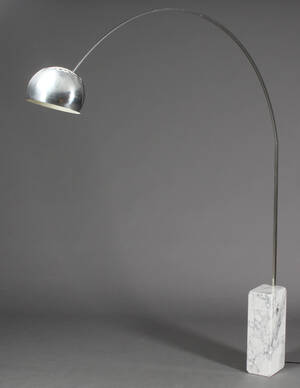 Arco Achille  Piergiacomo Castiglioni for Flos. Standerlampe, model Arco Denne vare er sat til omsalg under nyt varenummer 4720491