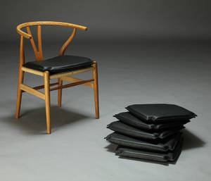 Sæt på seks hynder til H. J. Wegners Y-stol 6