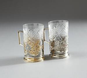 Teglashållare i silver