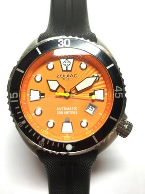 Zodiac Divers Club.  Diese Ware steht erneut zur Auktion unter der Warennummer 4173644