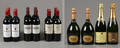20 fl. diverse fransk rødvin, samt champagne. 20