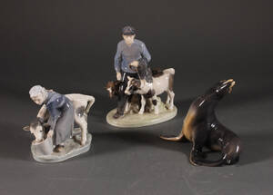 Kgl. porc. og Bing  Grøndahl. Porcelænsfigurer 3