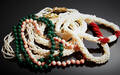 Collier malakit korall