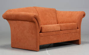 Thams Polstermøbelfabrik. 2-pers. sofa, Alcantara