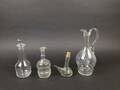 Mindre karaffer, glas