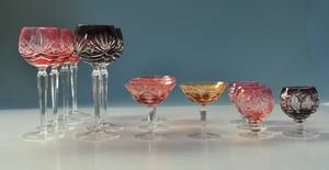 Bøhmisk krystal, diverse glas14