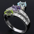Multicolour ring