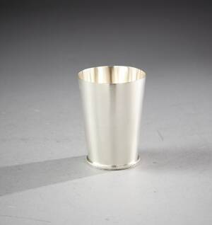 Bägare silver Wiwen Nilsson