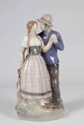 Kgl. Porcelæn. Henrik og Else.