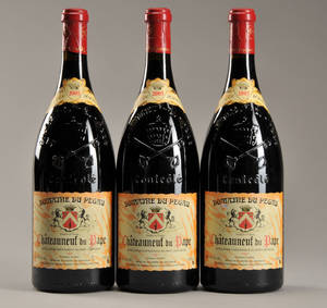 3 fl. Magnum Chateauneuf du Pape Domaine du Pegau 2005 Cuvèe Rèservèe