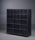 Skuffereol i industrielt design. Denne vare er sat til omsalg under nyt varenummer 4829359