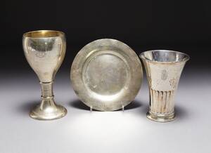 Vas pokal fat i silver