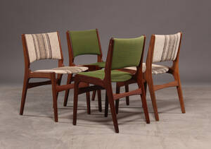 Dansk møbelproducent. Spisestole 4  