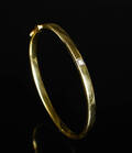 Armring med diamant, 14 kt. guld