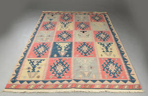 Iransk kelimtæppe, 240 x 176