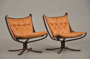 Sigurd Ressell, f. 1920 Par Falcon hvilestole 2