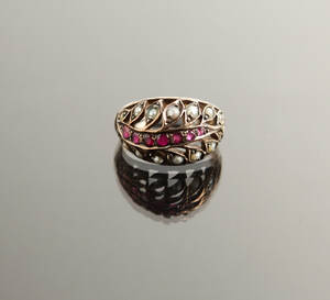 Ring i 14 k guld 
