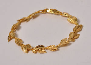 Jean Peter Larsen, armlænke af 18 kt. guld