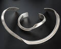Schmuckset Halsreif und Armspange in 925 Silber
