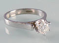 Solitaire ring ca. 0.78 ct.