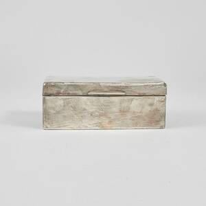 Cigarettskrin, silver