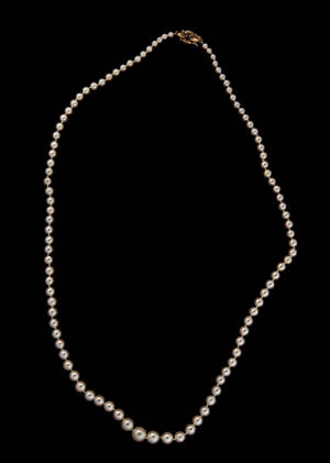 Collier odlade saltvattenspärlor