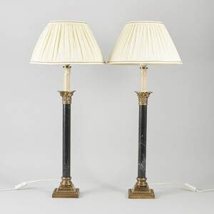 Bordslampor, Ett par