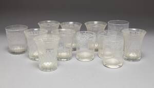 Glas etsad dekor 