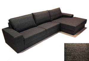 Dänisches Design, Großes Sofa Ash Grey